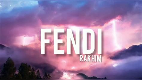 fendi song rakhim|rakhim Fendi lyrics english.